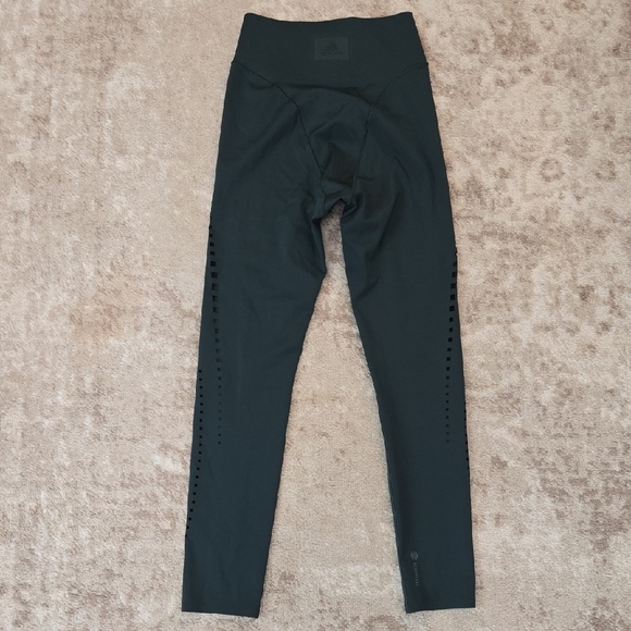 Adidas Green Leggings Size XS - Picture 2 of 4